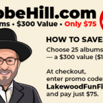 RebbeHill.com LakewoodFunFinder Discount: 25 Albums for $75